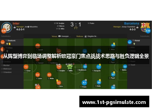 从阵型博弈到临场调整解析欧冠豪门焦点战战术思路与胜负逻辑全景